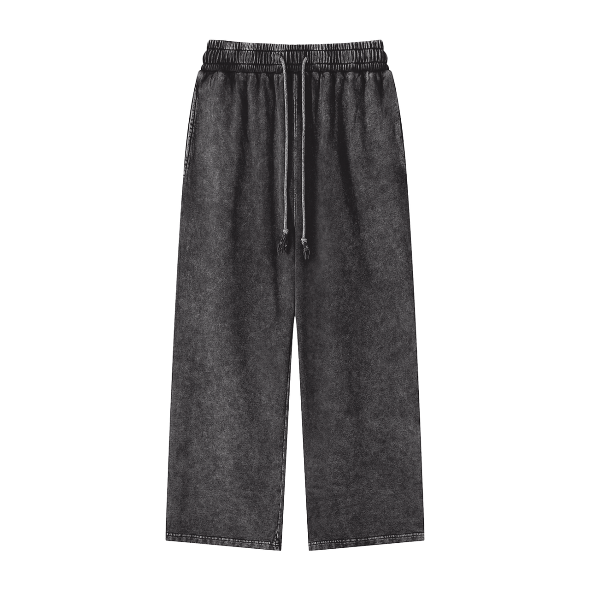 Unisex Snow-Washed Straight-Leg Pants product image