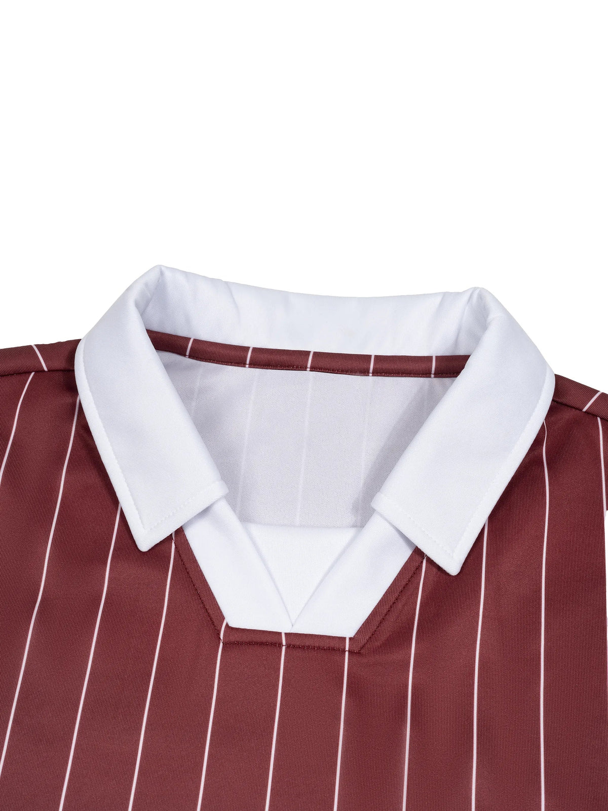 Unisex Pinstripe Collared Soccer Jersey