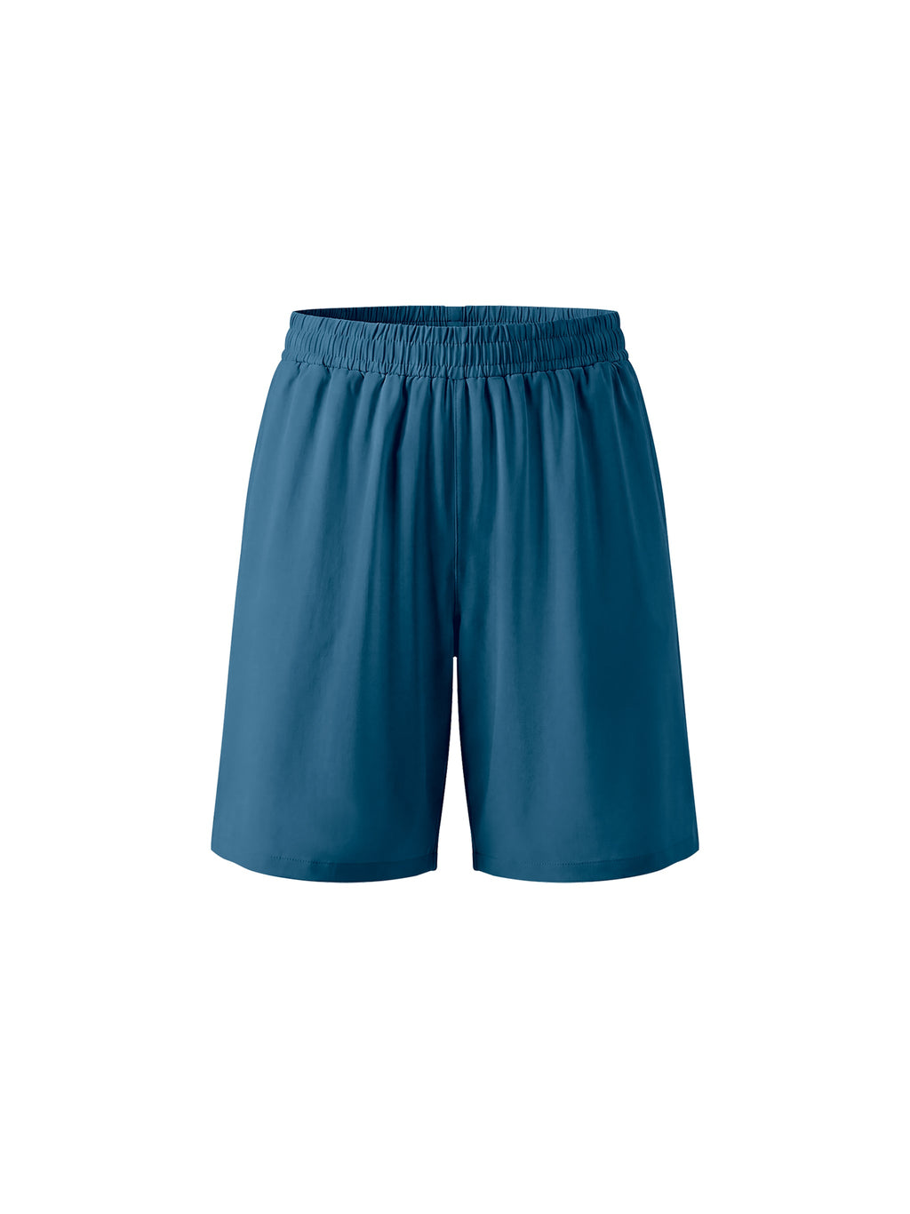 Men’s Solid Elastic Waist Shorts