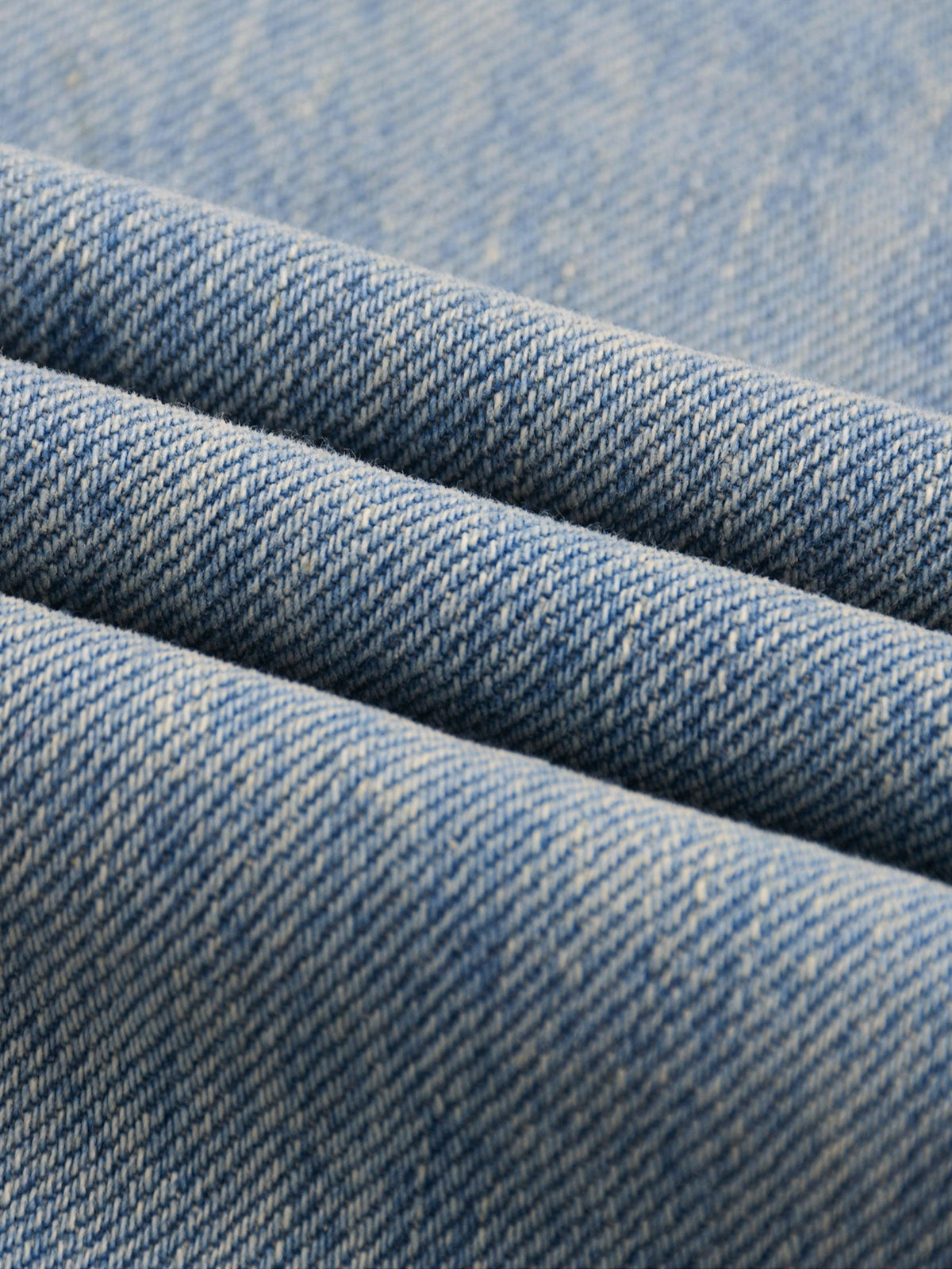 Sun Fade Raw-Hem Denim Jeans