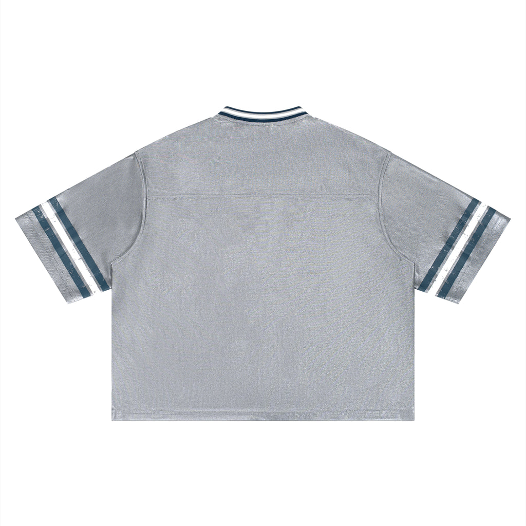 Unisex Boxy Striped Soccer Jersey