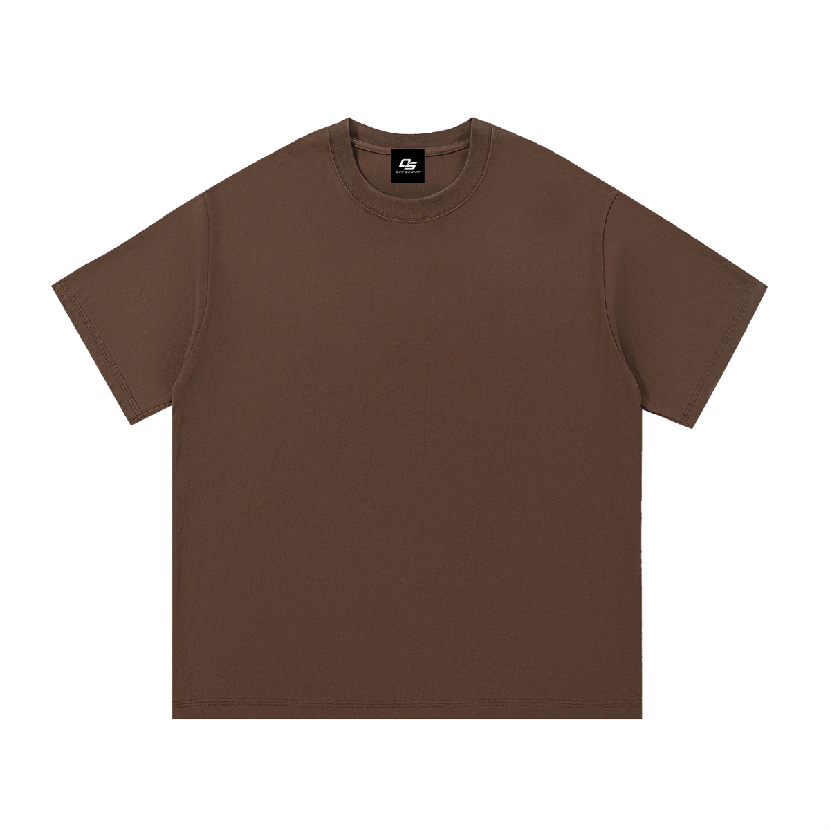 Coffee Unisex Essential Cotton T-Shirt front view