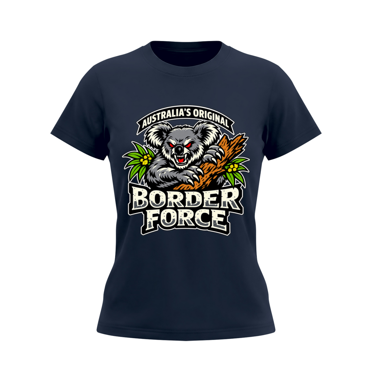 Drop Bear Women's Slim Fit Crewneck T-Shirt
