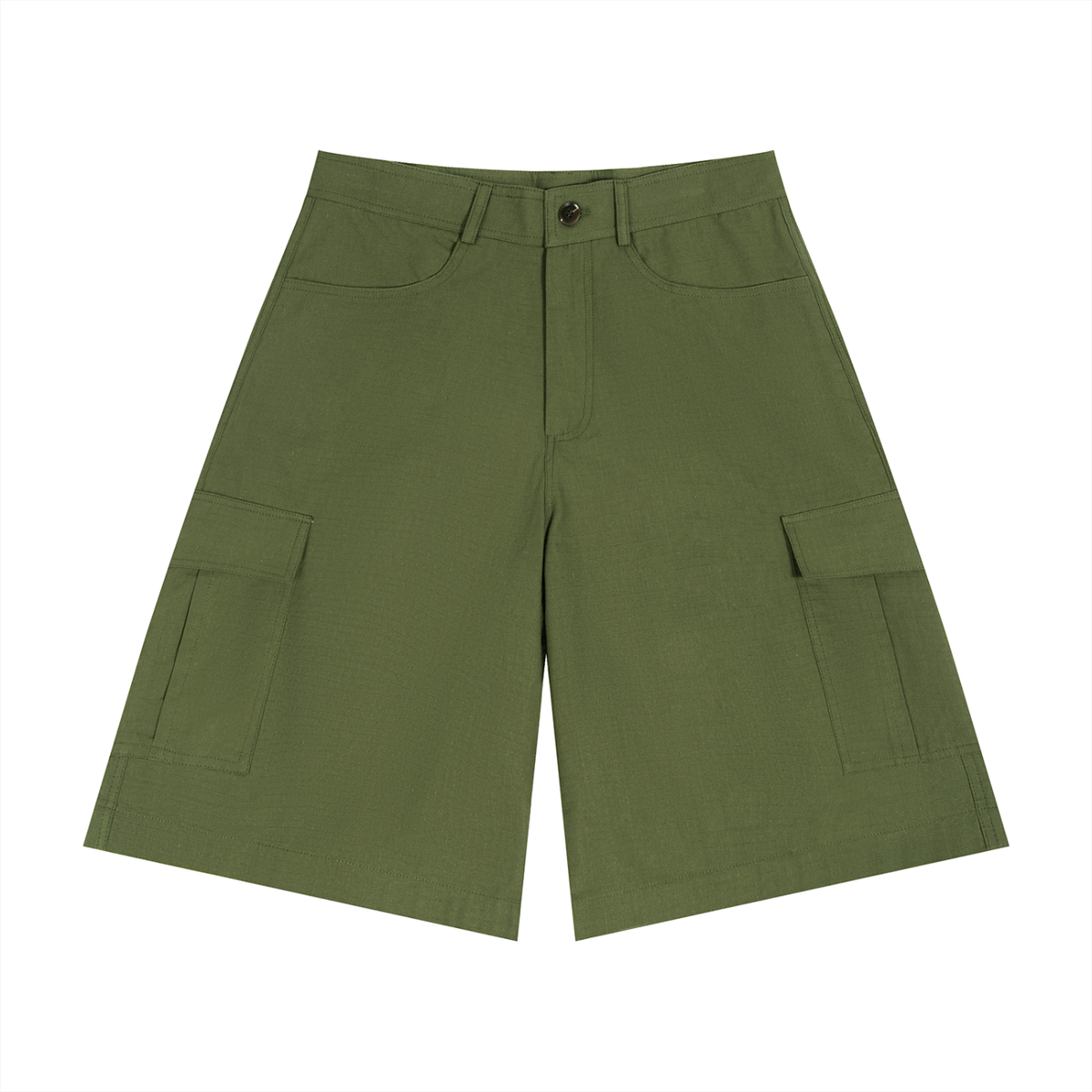 Unisex Woven Cargo Shorts