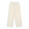 Unisex Striped Pleated Pants