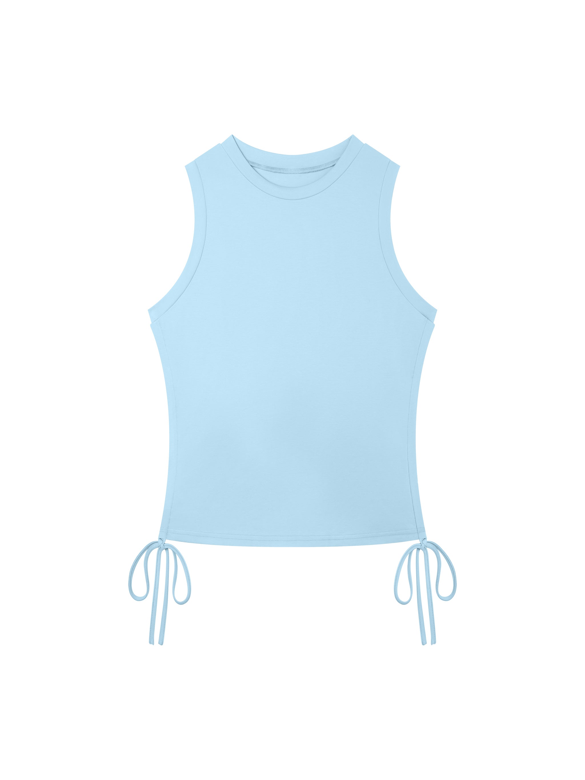 Women’s Drawstring Crop Tank Top