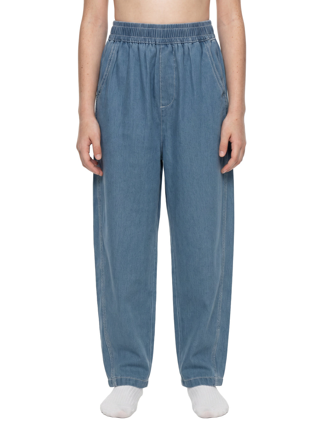 Kids' Vintage-Wash Straight-Leg Jeans