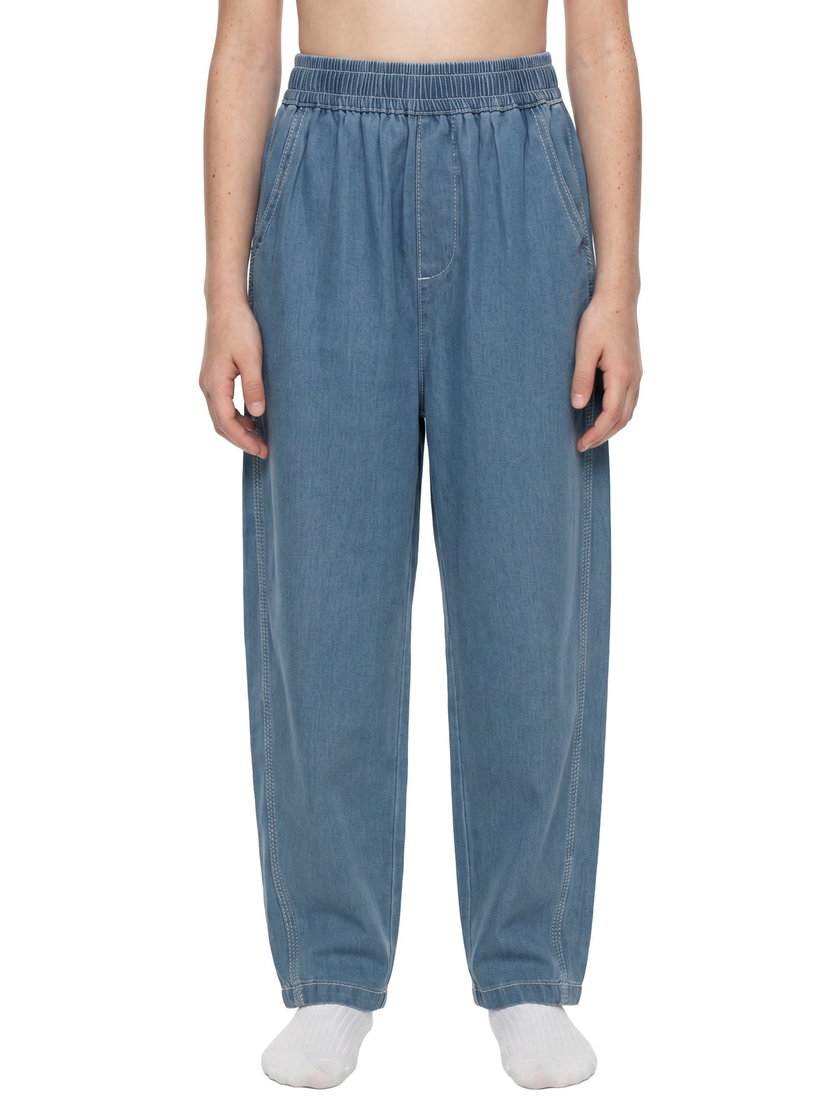 Kids' Vintage-Wash Straight-Leg Jeans