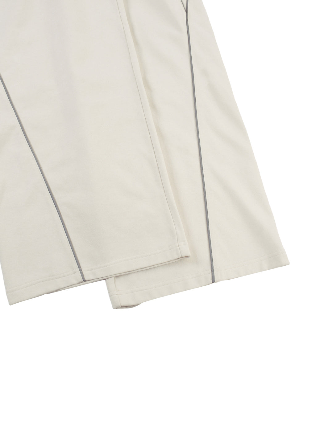 Reflective Stripe Straight-Leg Sweatpants