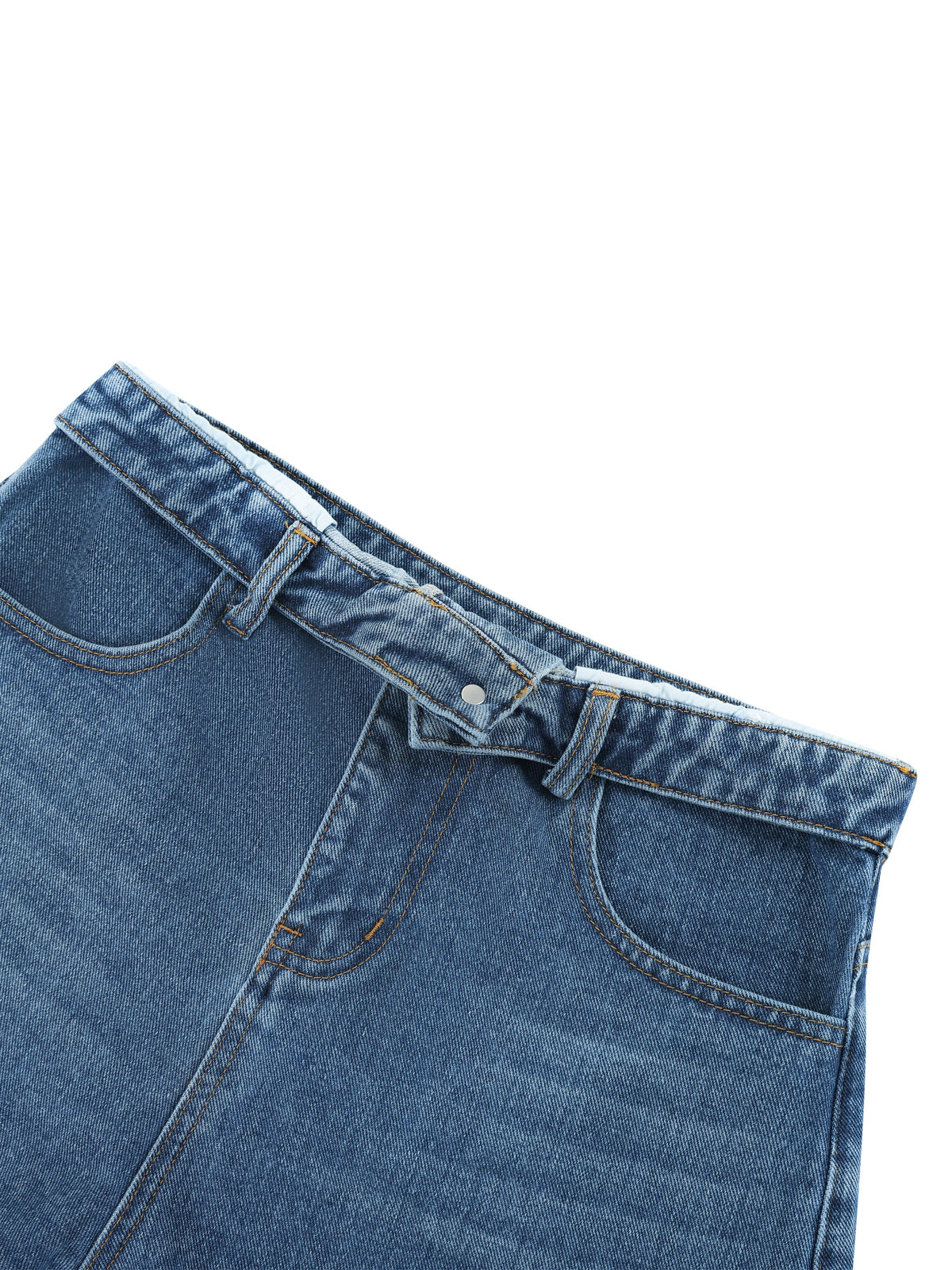 Women’s Vintage Wash High Rise Denim Shorts