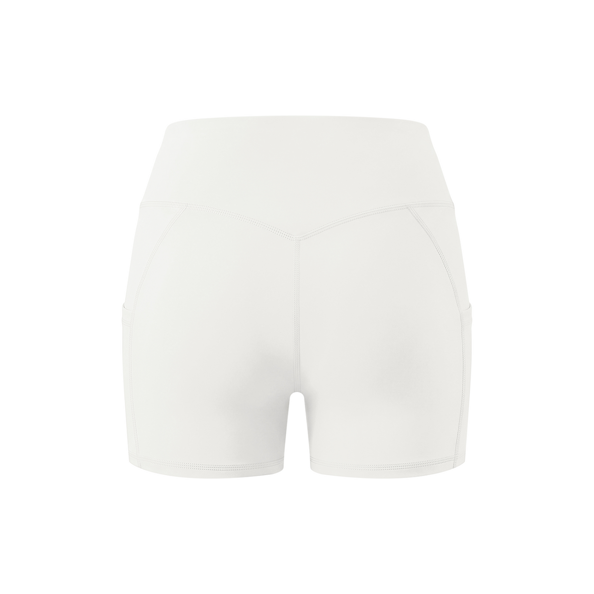 Off Script Women’s High-Rise Side-Pocket Yoga Shorts