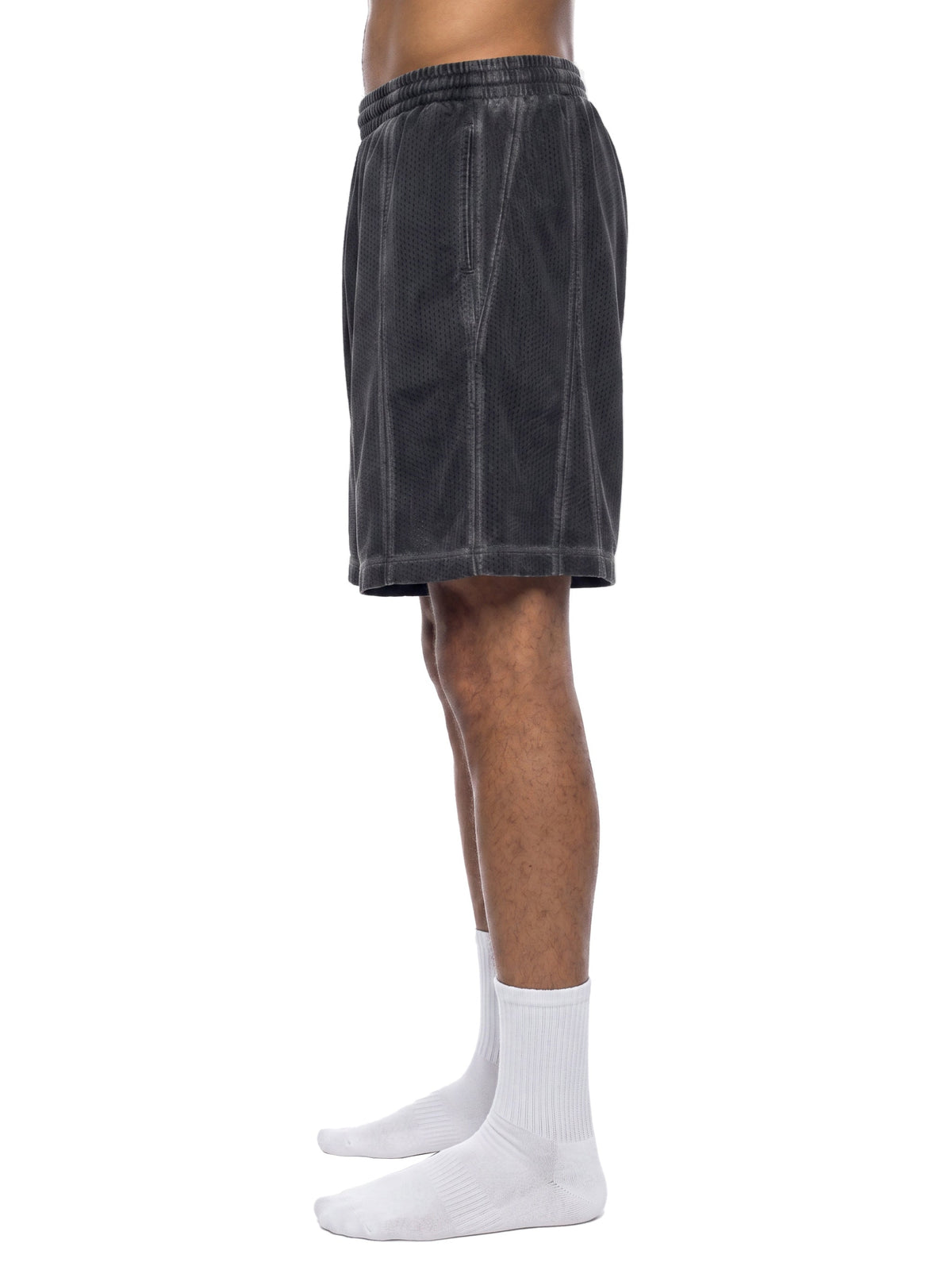 Unisex Vintage Wash Mesh Shorts