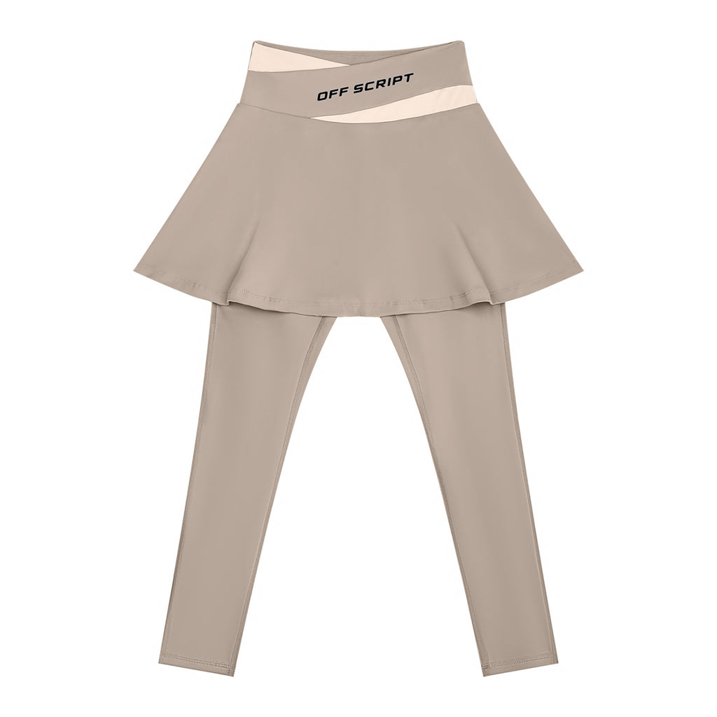 Off Script Women’s Yoga Panelled Skorts
