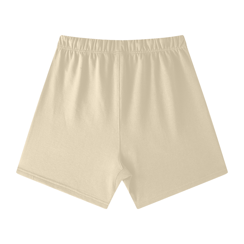Men’s Earth-Tone Loose-Fit Cotton Shorts
