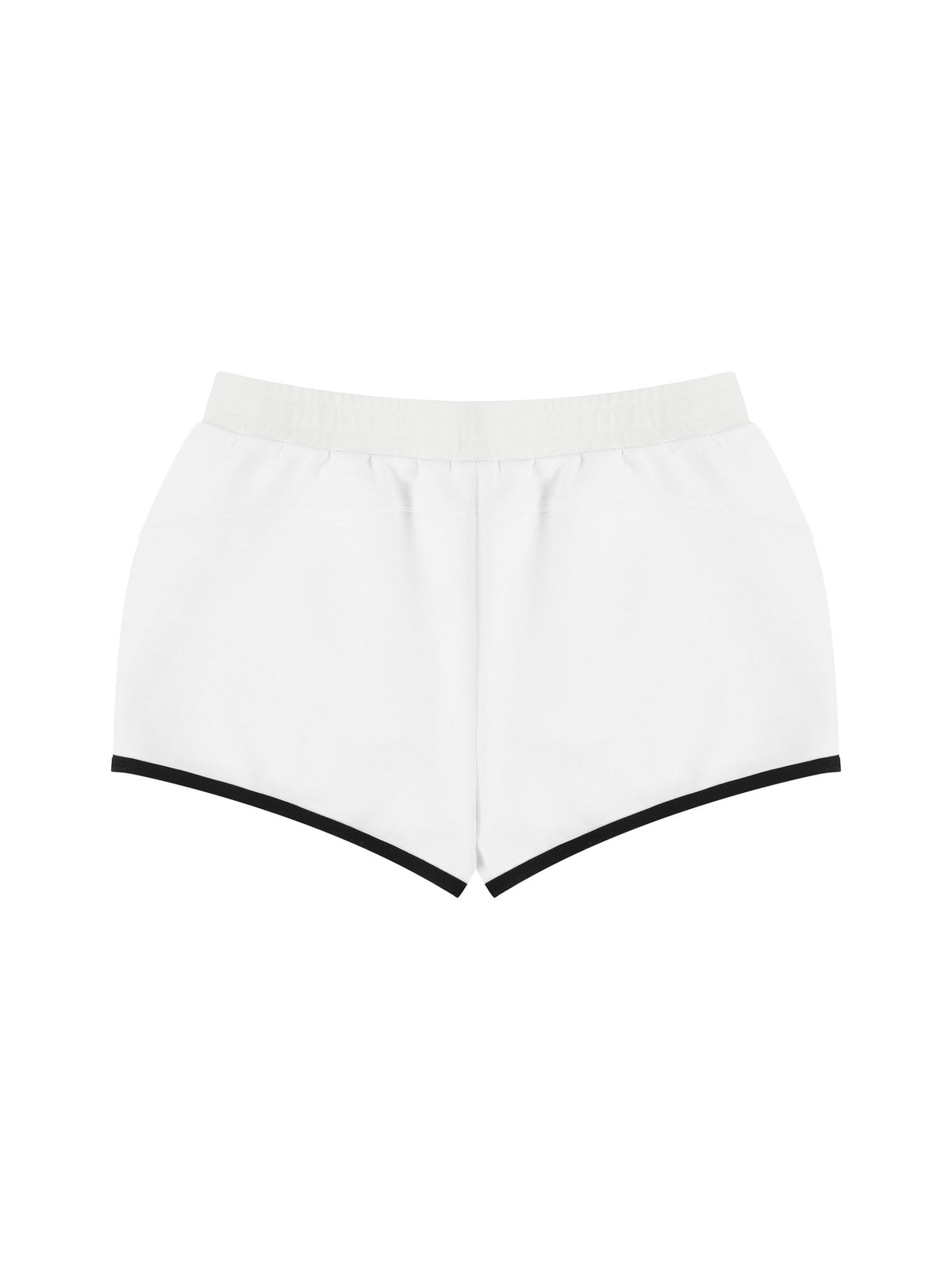 Women’s Retro Contrast Binding Shorts