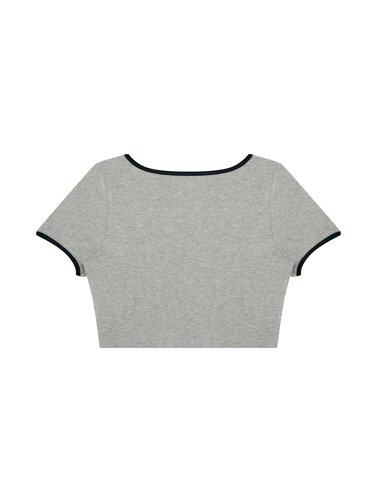 Women's Color Block Crop T-Shirt