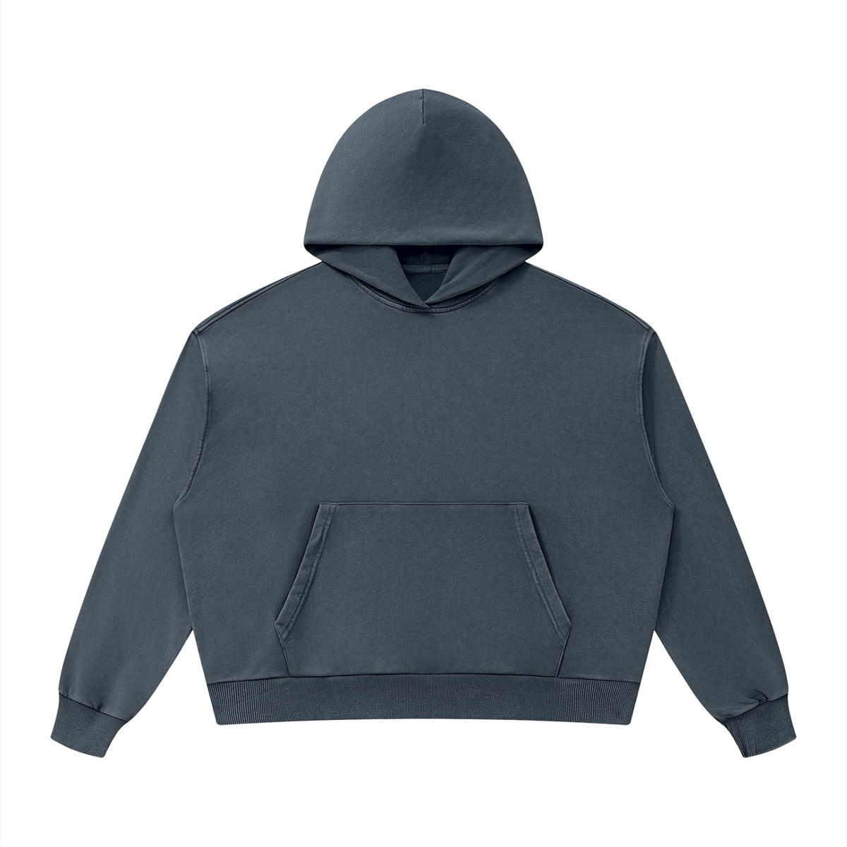 Unisex Mineral Wash Boxy Hoodie