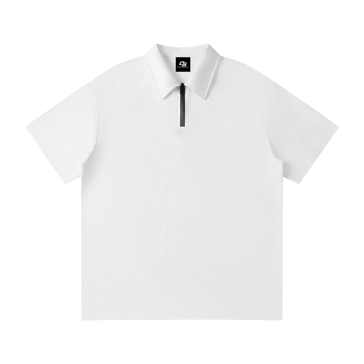 Unisex Quarter-Zip Polo Shirt