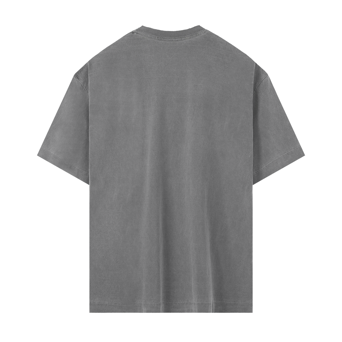Off Script Gothic Skull Vintage Washed Oversized Cotton T-Shirt