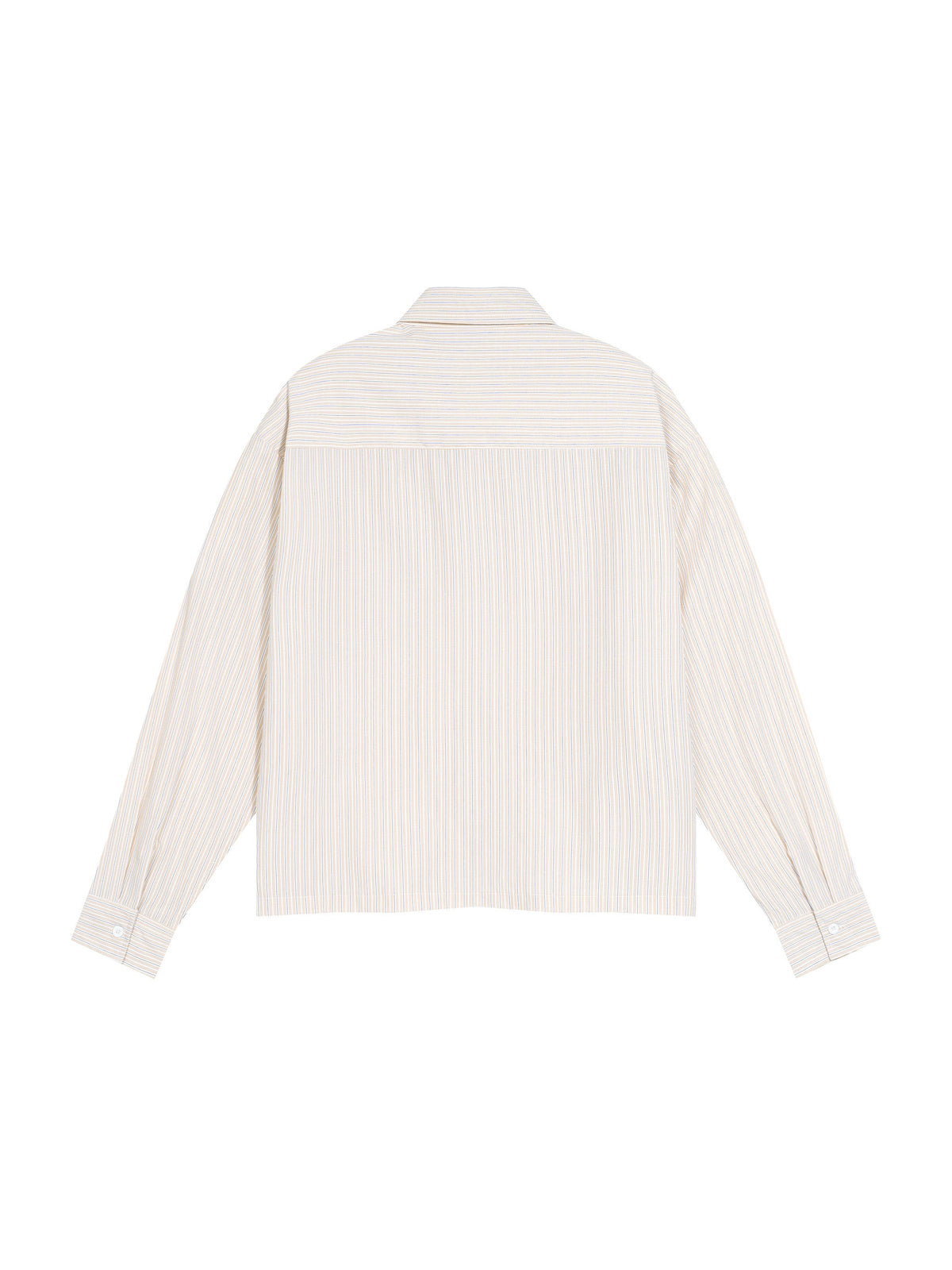 Unisex Boxy Striped Shirt