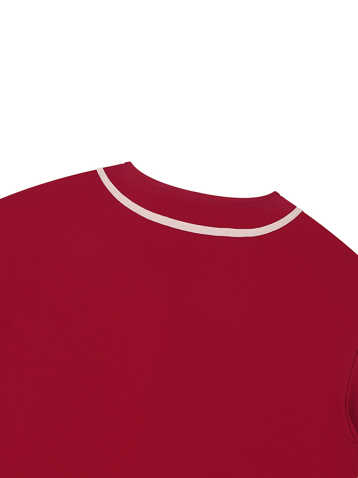 Unisex Contrast Piped Button-Up Jersey gallery view