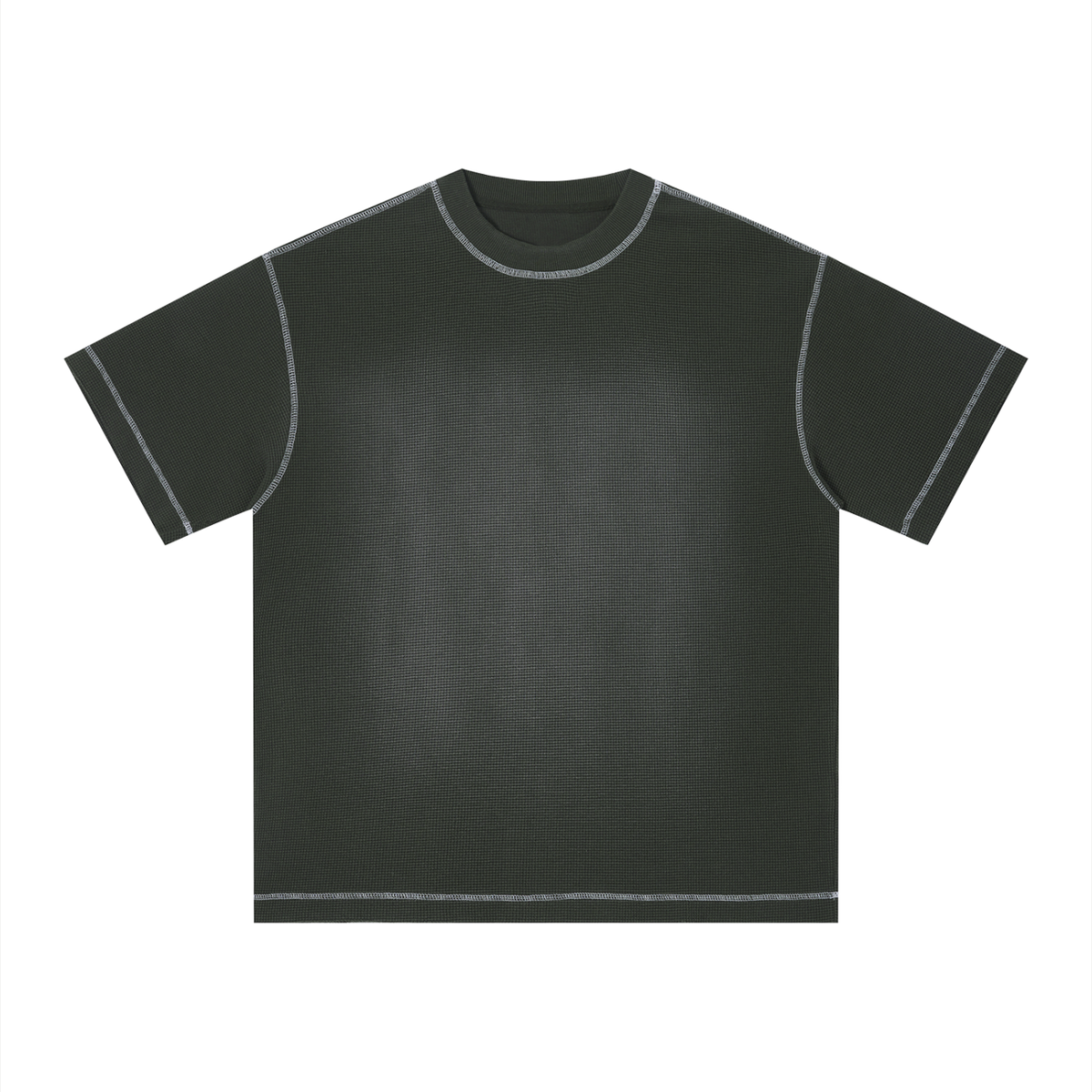 Unisex Sunfade Waffle Boxy T-Shirt