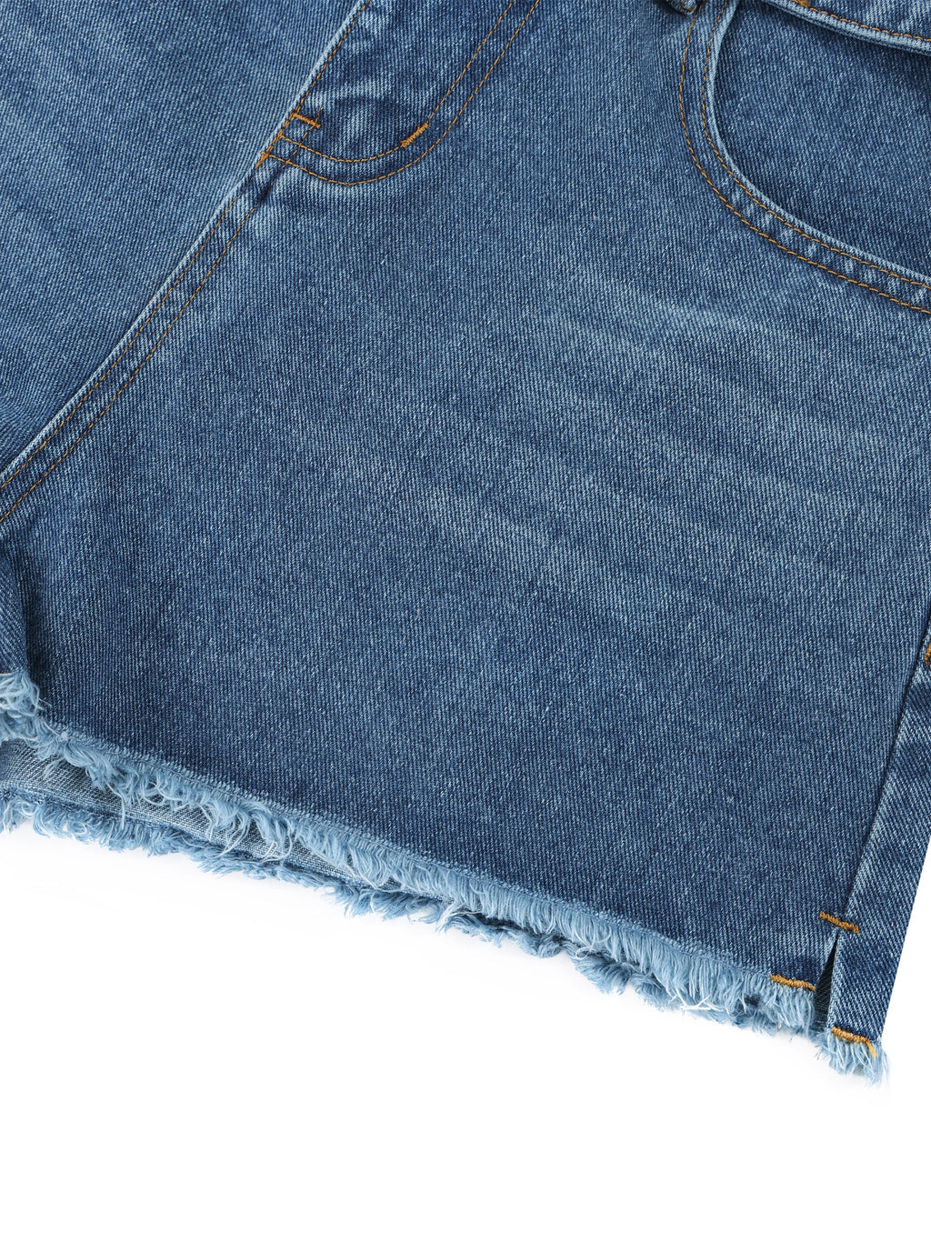 Women’s Vintage Wash High Rise Denim Shorts