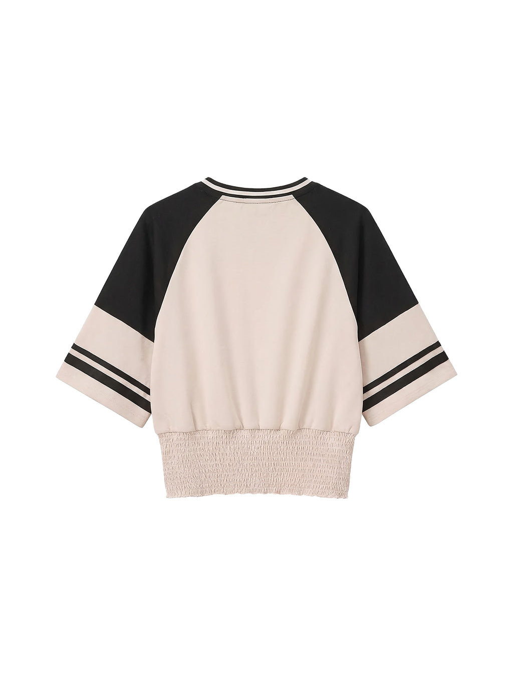 Women's Color Block Ruched T-Shirt