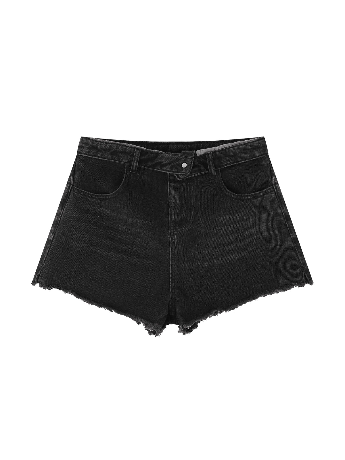 Women’s Vintage Wash High Rise Denim Shorts