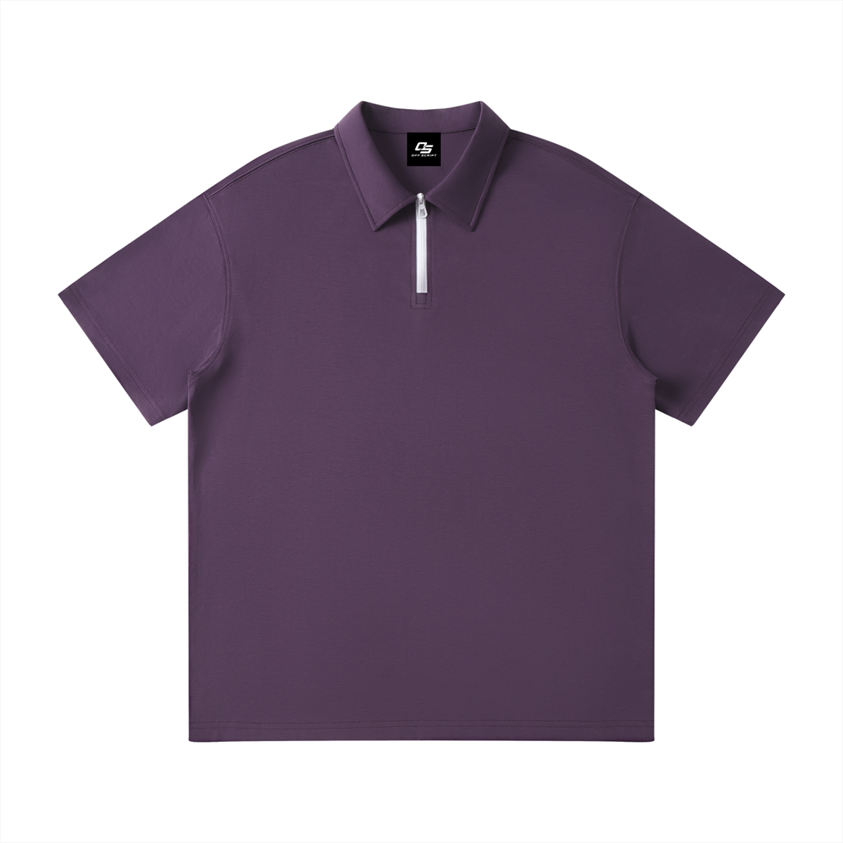 Unisex Quarter-Zip Polo Shirt
