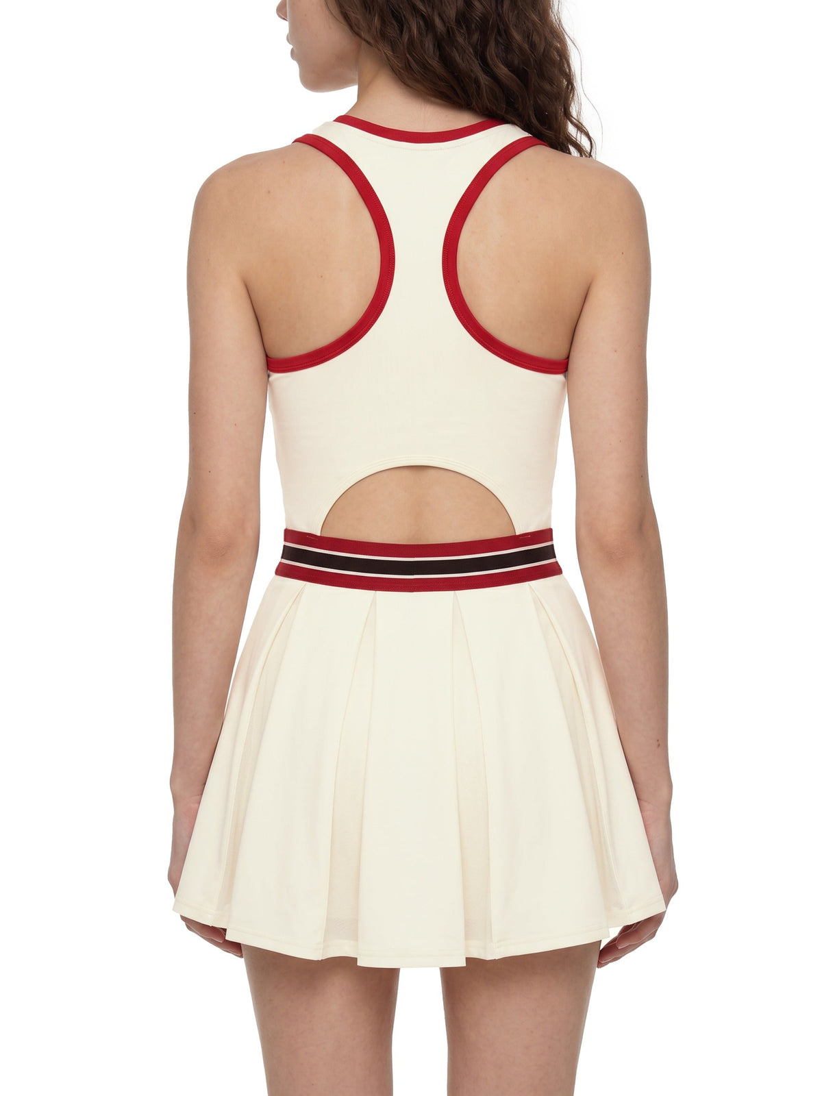 Women’s Color Block A-Line Sleeveless Dress