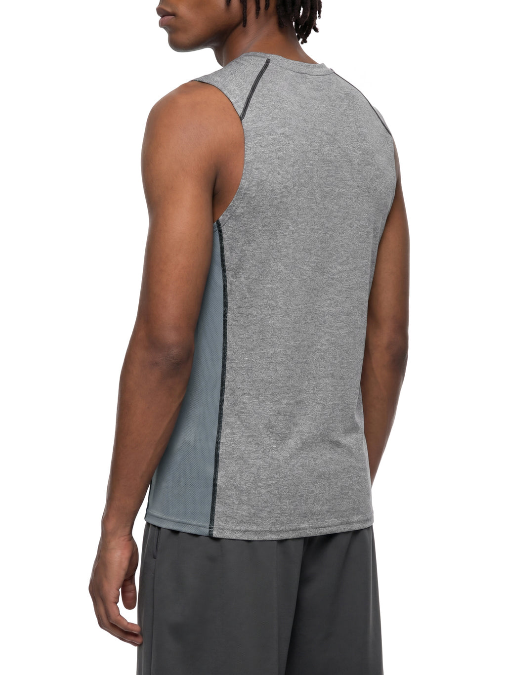 Men's Slim-Fit Topstitch Tank Top