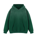 Off Script Gothic Skull Vintage Wash Fleece Hoodie
