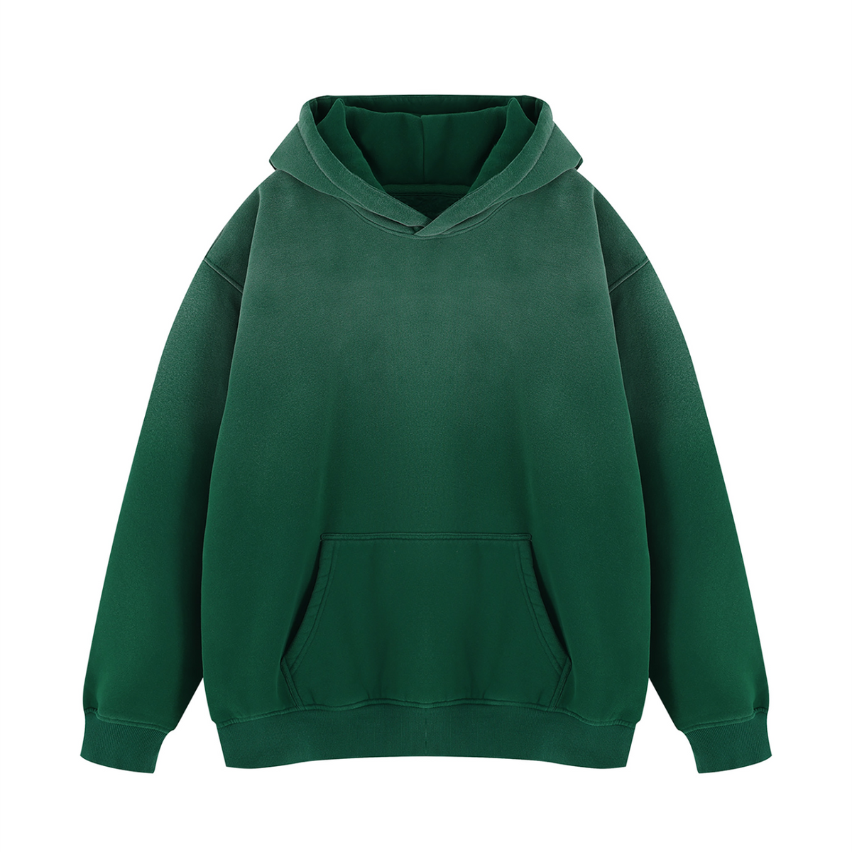 Off Script Gothic Skull Vintage Wash Fleece Hoodie