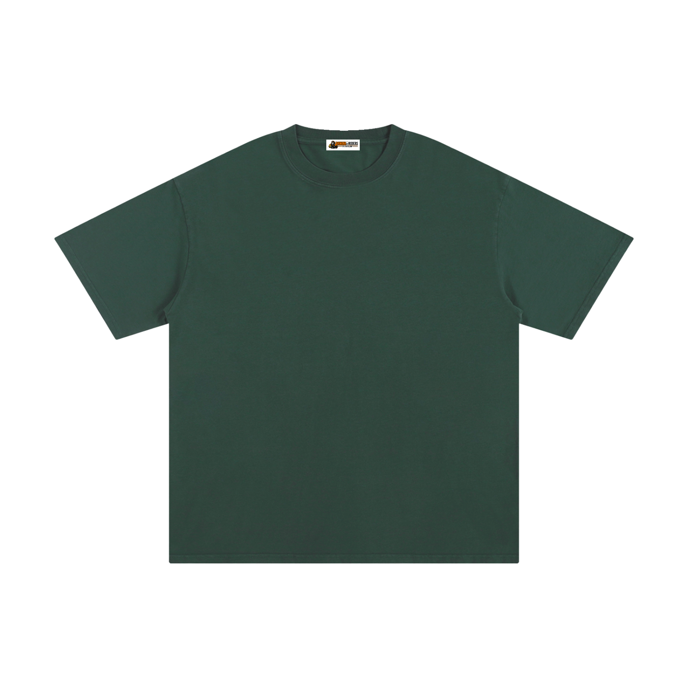 Unisex Pure Cotton T-Shirt – Forest Green front