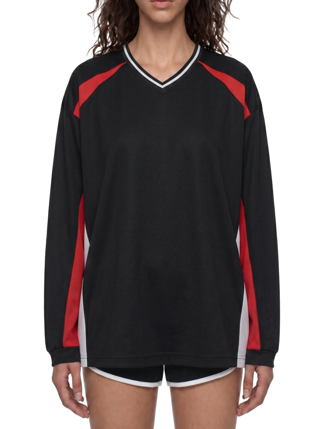 Unisex Colour Block Long Sleeve Jersey