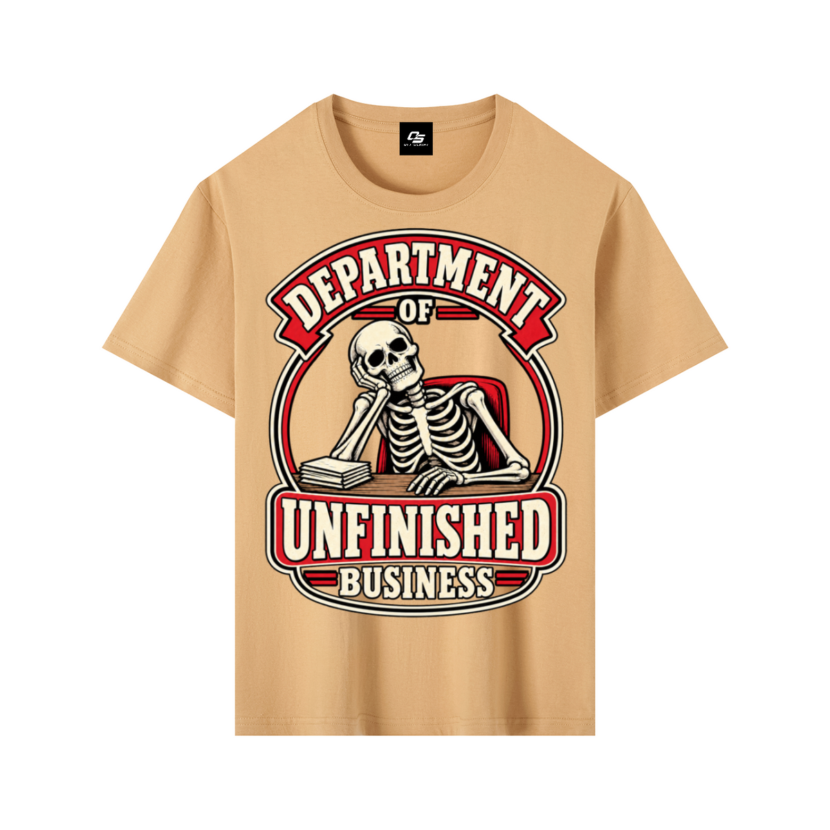 Department of Unfinished Business Pure Cotton Unisex T-Shirt