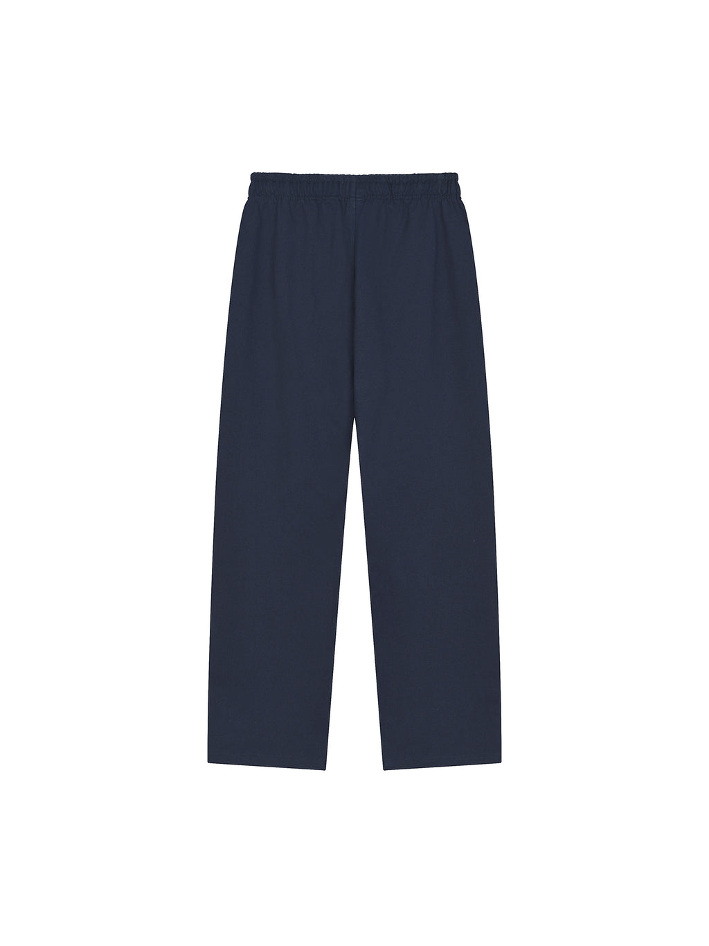 Solid Colour Straight-Leg Sweatpants