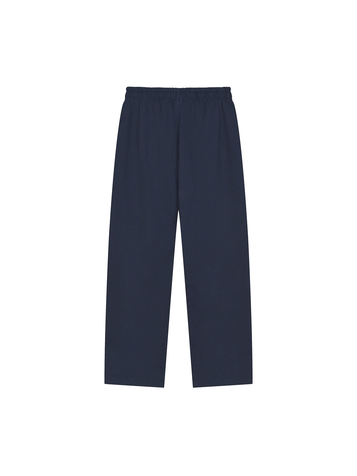 Solid Colour Straight-Leg Sweatpants