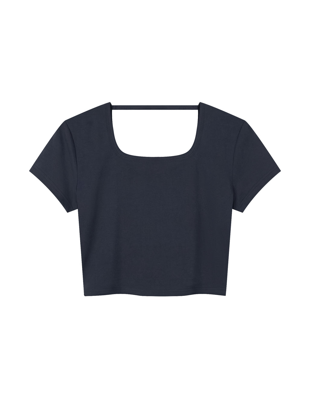 Women's Square Neck Crop T-Shirt