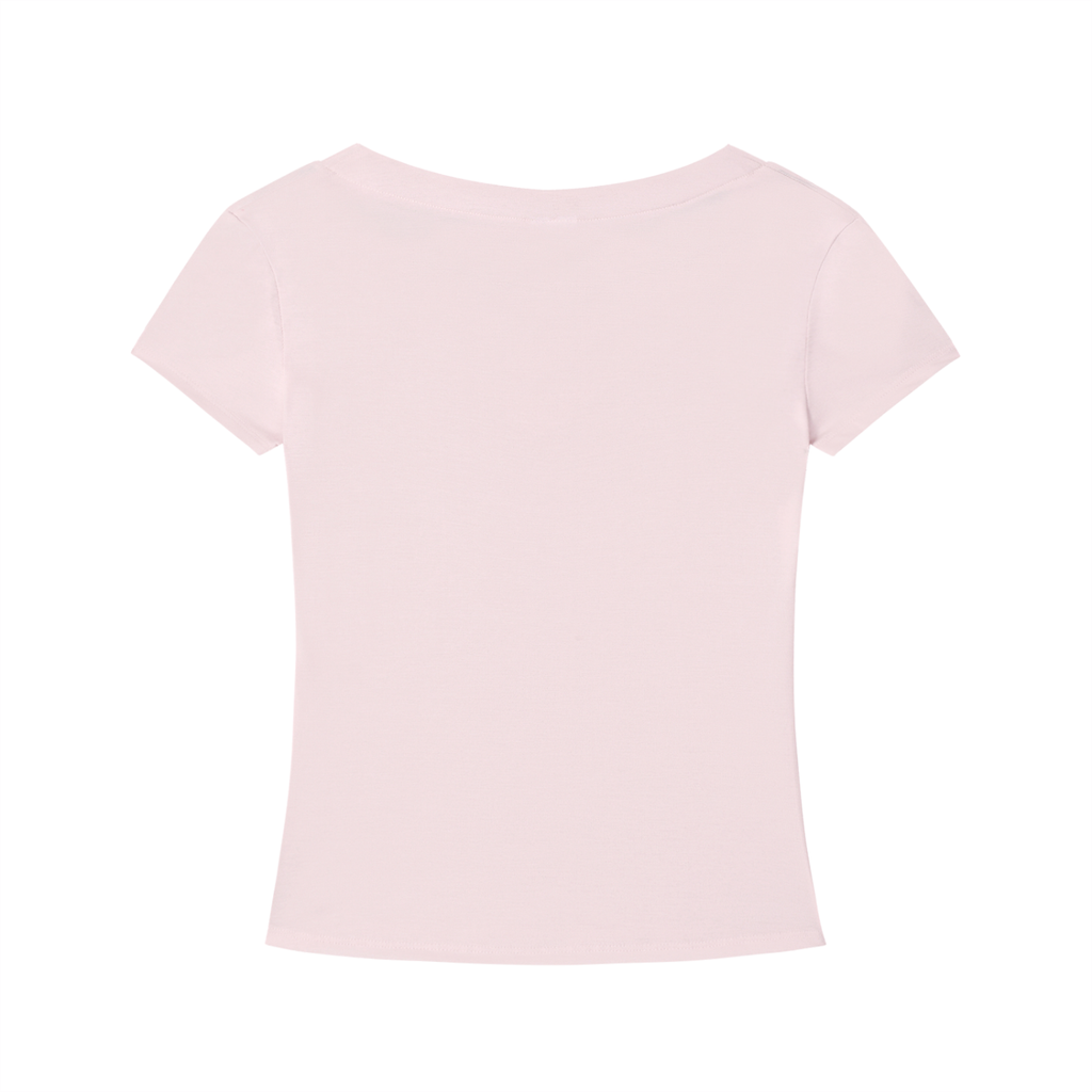 Women’s Tencel Slim Fit V-Neck T-Shirt