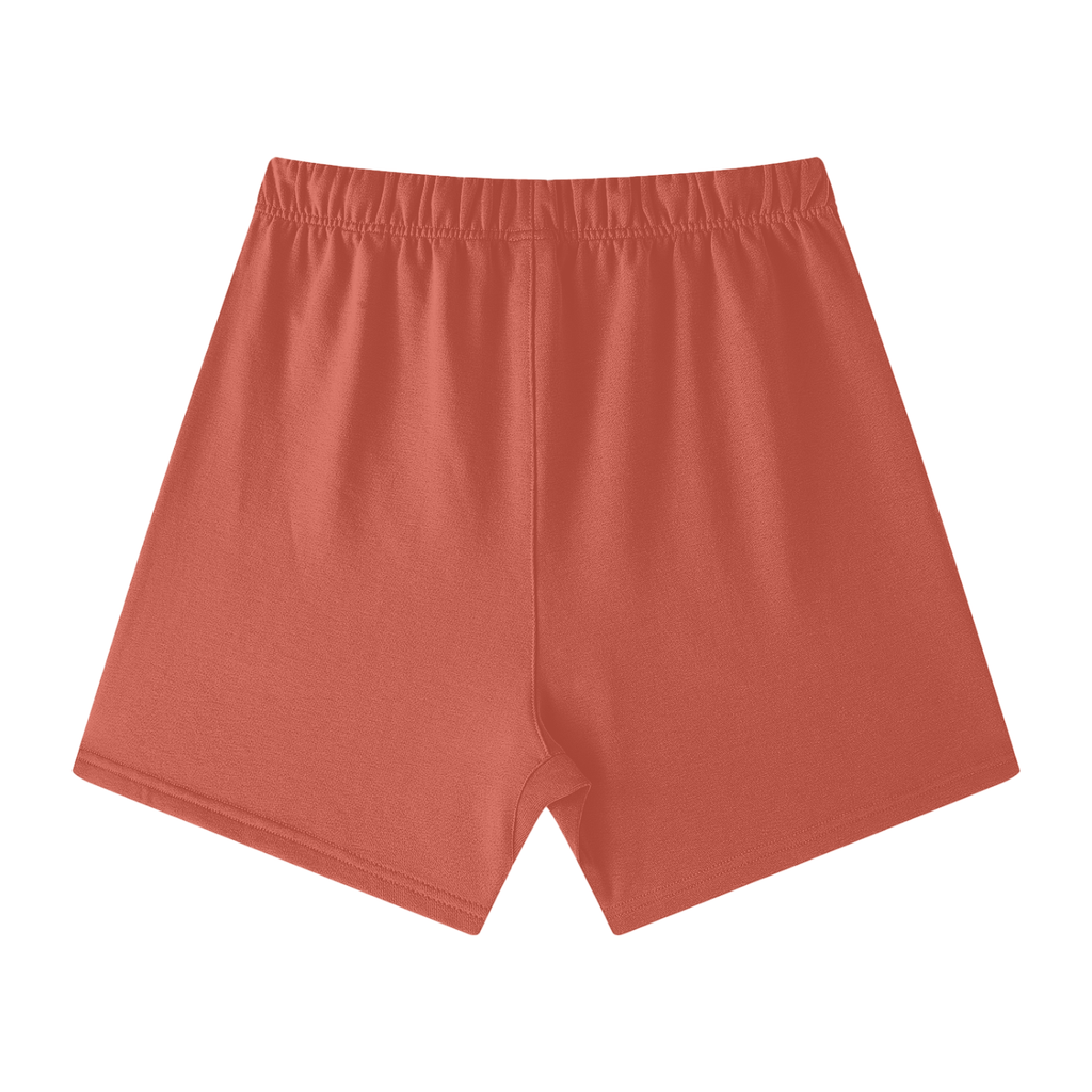 Men’s Earth-Tone Loose-Fit Cotton Shorts