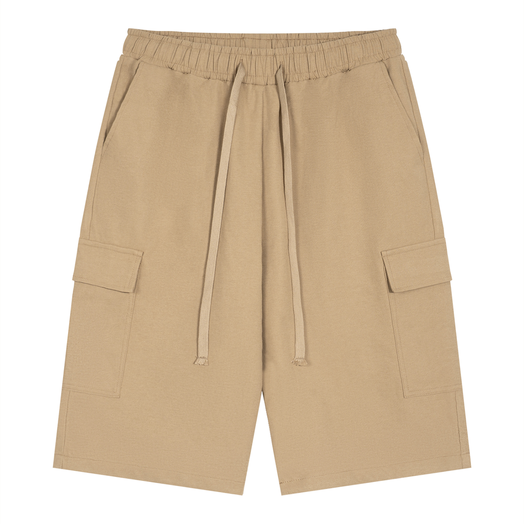 Unisex Drawstring Cargo Shorts