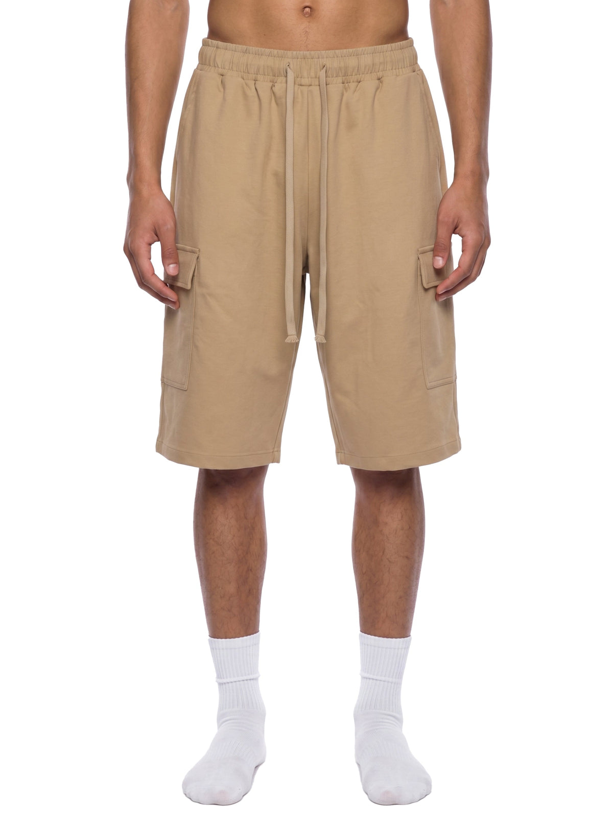 Unisex Drawstring Cargo Shorts