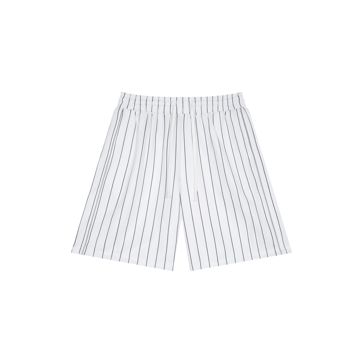 Unisex Striped Loose Fit Shorts