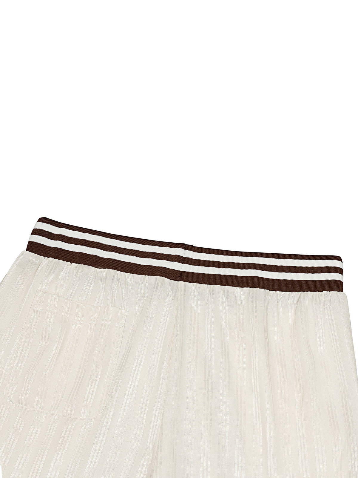 Unisex Striped Drawstring Shorts