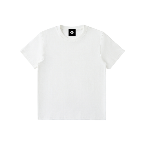 White Men's Bodycon Ribbed Crop Top front view