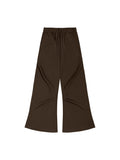 Wide-Leg Drawstring Sweatpants