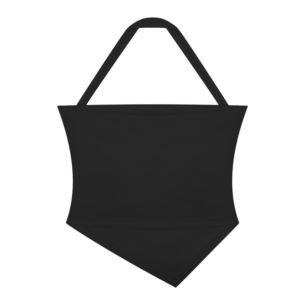 Women’s Ruched Halter Neck Yoga Tank Top