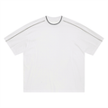 Unisex Oversized Contrast Tape T-Shirt